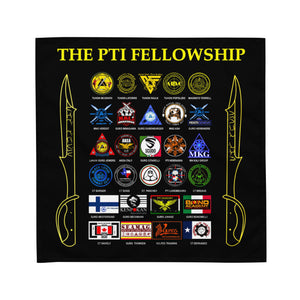 PTI FELLOWSHIP: All-over print bandana