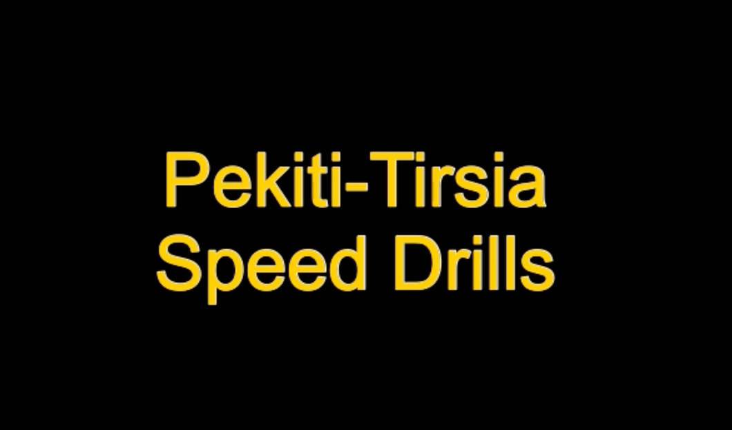 SPEED DRILLS