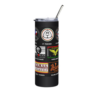 PTI FELLOWSHIP FLAG: ROWS 4, 5 & 6: Stainless steel tumbler