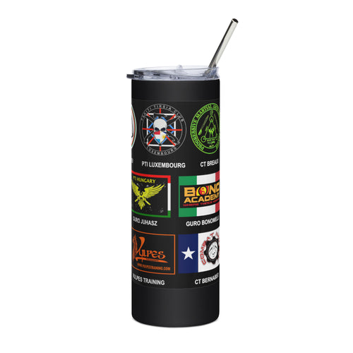 PTI FELLOWSHIP FLAG: ROWS 4, 5 & 6: Stainless steel tumbler