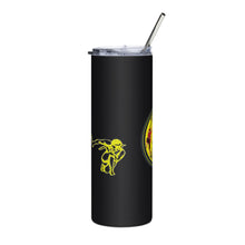 Load image into Gallery viewer, PTI LOGO &amp; FIGHTERS: Stainless steel tumbler (black or white background)