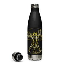 Load image into Gallery viewer, PTI Weapons Man: Stainless steel water bottle. 17 oz (500 ml)