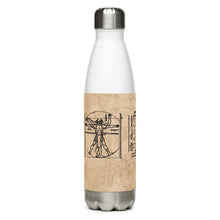 Load image into Gallery viewer, PTI LOGO, WEAPONS MAN &amp; CHART: Stainless steel water bottle