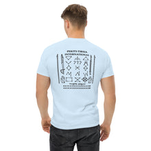 Load image into Gallery viewer, PTI WEAPONS MAN &amp; CHART classic tee. 10 Colors.