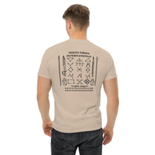 Load image into Gallery viewer, PTI WEAPONS MAN &amp; CHART classic tee. 10 Colors.