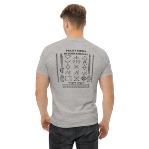 PTI WEAPONS MAN & CHART classic tee. 10 Colors.