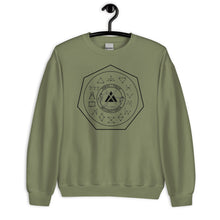 Load image into Gallery viewer, PTI Sweatshirt. Front Shield Logo, Black Ink on 8 Color Options