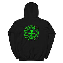Load image into Gallery viewer, GURO DAN&#39;S JOINT PTI-TERRELL HOODED SWEATSHIRT: Black Ink. 10 Color options.