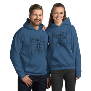 PTI WEAPONS MAN & CHART: Unisex Hoodie. 5 colors.