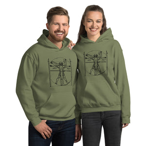 PTI WEAPONS MAN & CHART: Unisex Hoodie. 5 colors.