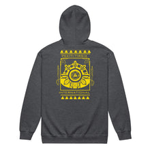 Load image into Gallery viewer, BOTHOAN NG LATORRE PTI zip hoodie. Yellow Ink on 4 Color options.