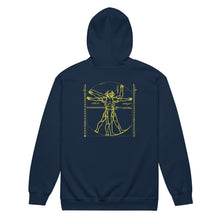 Load image into Gallery viewer, PTI WEAPONS MAN:  Heavy Blend Zip Hoodie. Yellow Ink.