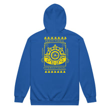 Load image into Gallery viewer, BOTHOAN NG LATORRE PTI zip hoodie. Yellow Ink on 4 Color options.