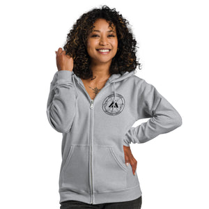 PTI LOGO & WEAPONS CHART: Unisex Sized Cotton/Poly zip hoodie. In two colors.