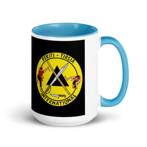 PTI & LATORRE LOGOS: 15oz. Mug with Color Inside