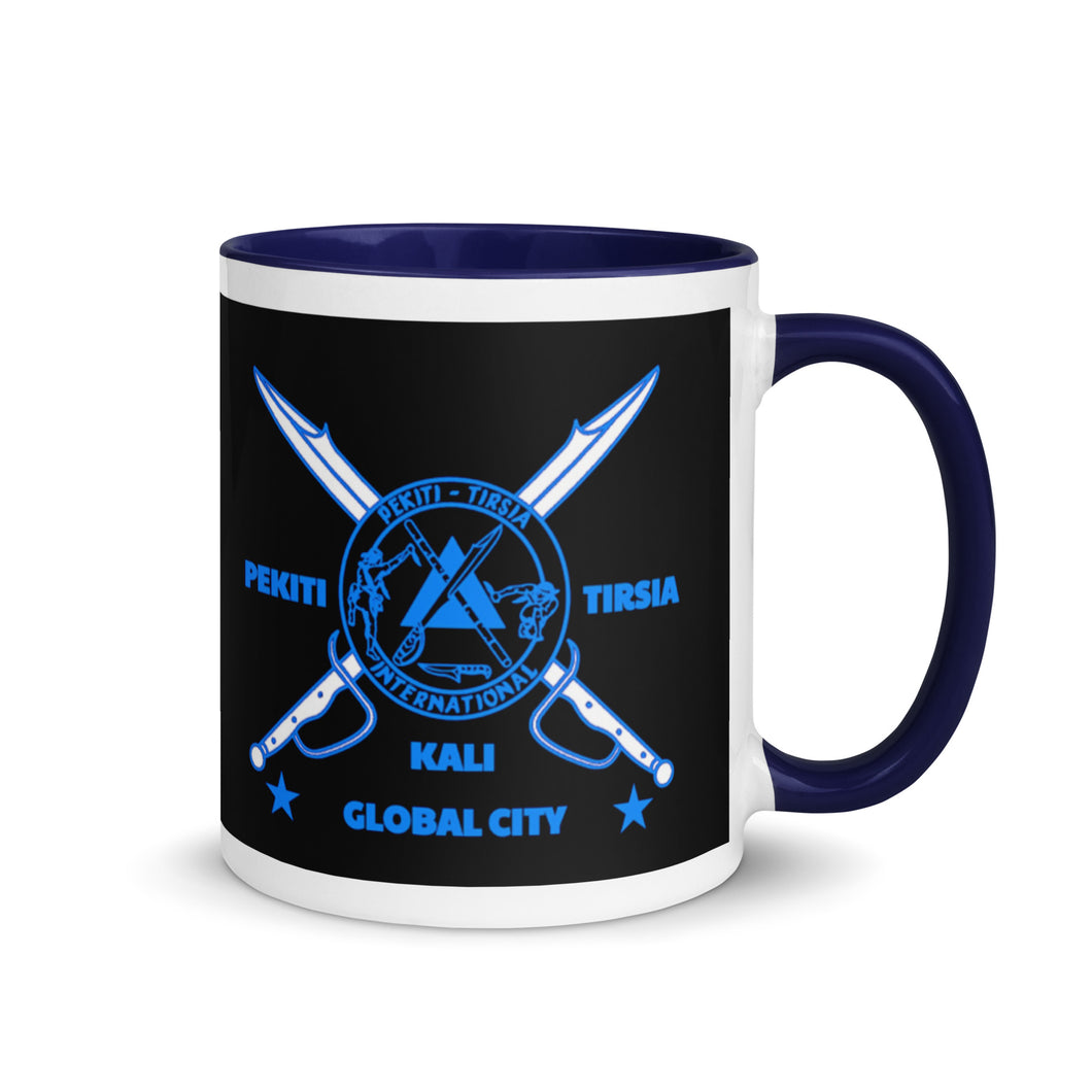 PTI GLOBAL CITY-PEKITI GENEVA 11.oz Mug with Dark Blue Color Inside