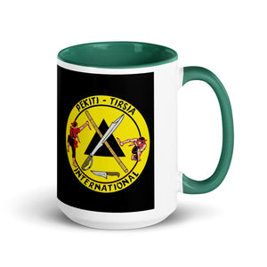 PTI & LATORRE LOGOS: 15oz. Mug with Color Inside