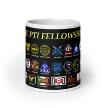 Load image into Gallery viewer, THE PTI FELLOWSHIP 20oz White mug