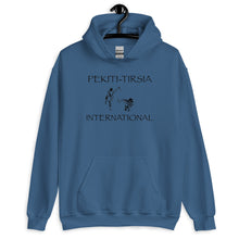 Load image into Gallery viewer, PTI Hoodie. PTI Fighters front. Footwork Diagram back. 6 Color Options.