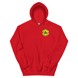 PTI HOODIE, 5 COLOR OPTIONS : Color logo front, Fighters & Footwork back
